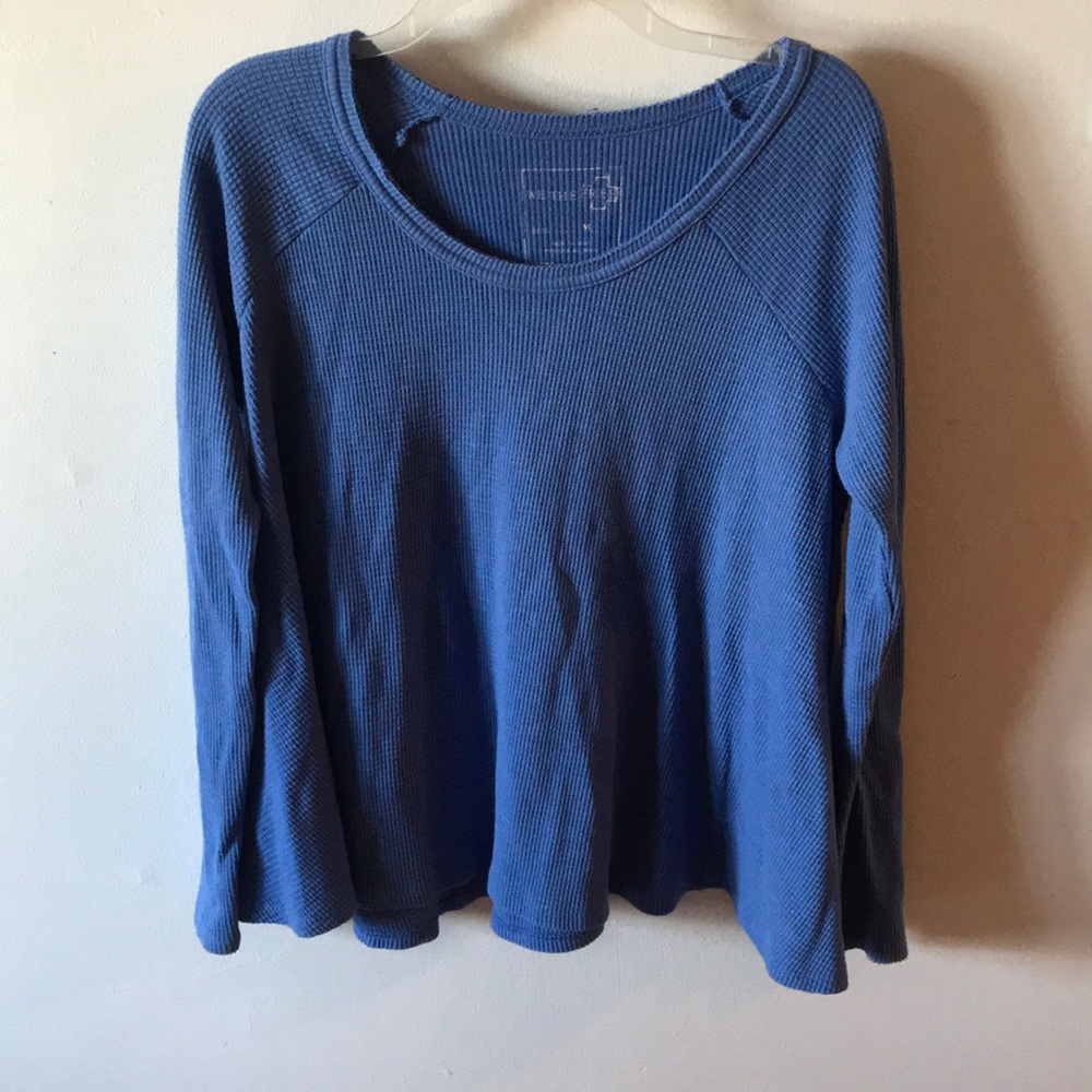 Free people long sleeve thermal shirt